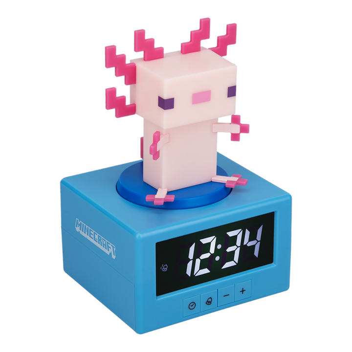 Minecraft Vekkerklokke Axolotl