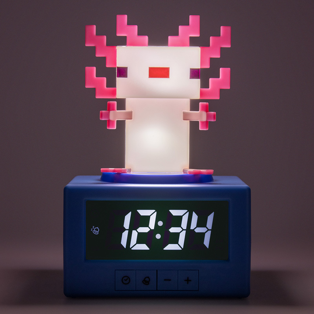 Minecraft Vekkerklokke Axolotl