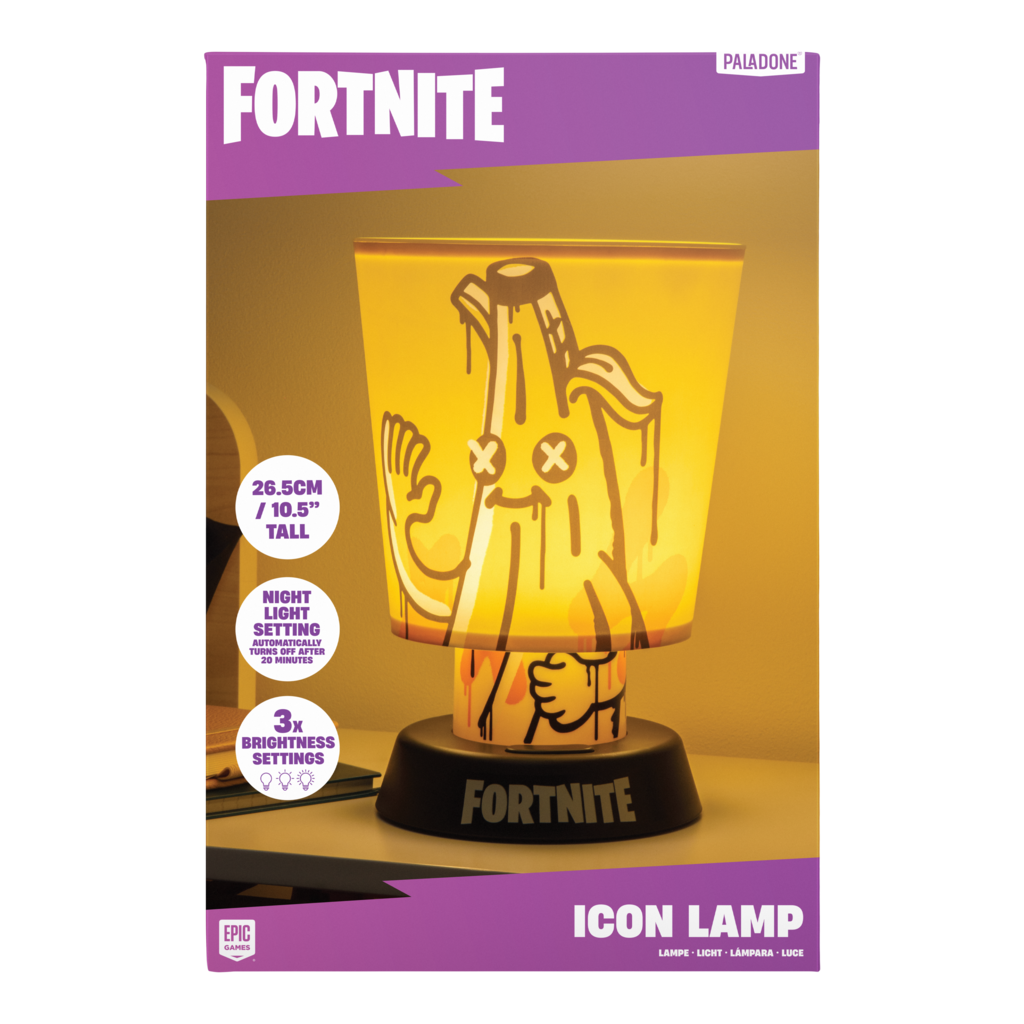 Fortnite Lampe med Lampeskjerm Peely