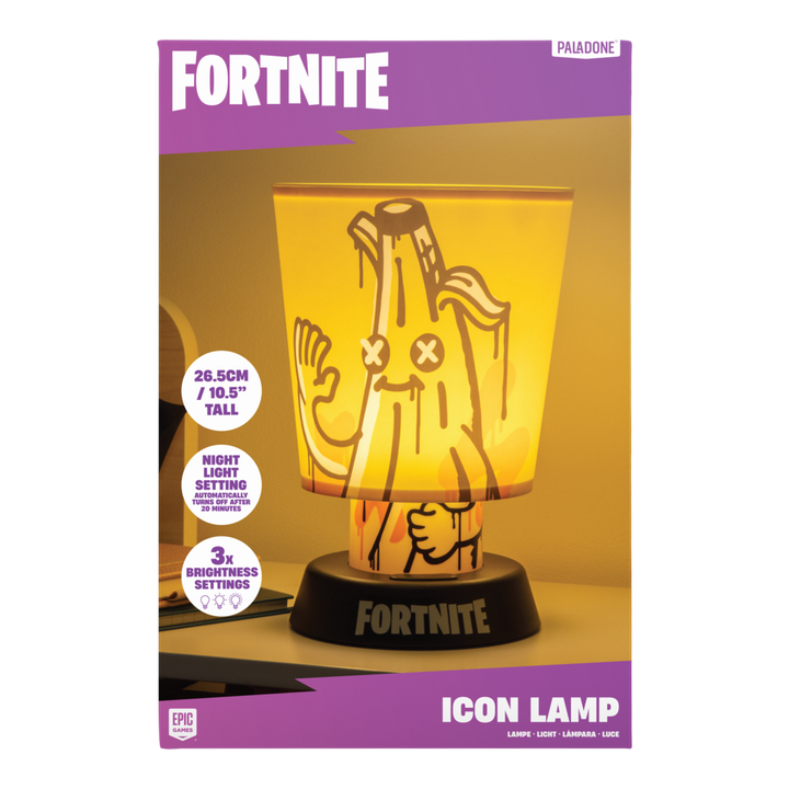 Fortnite Lampe med Lampeskjerm Peely