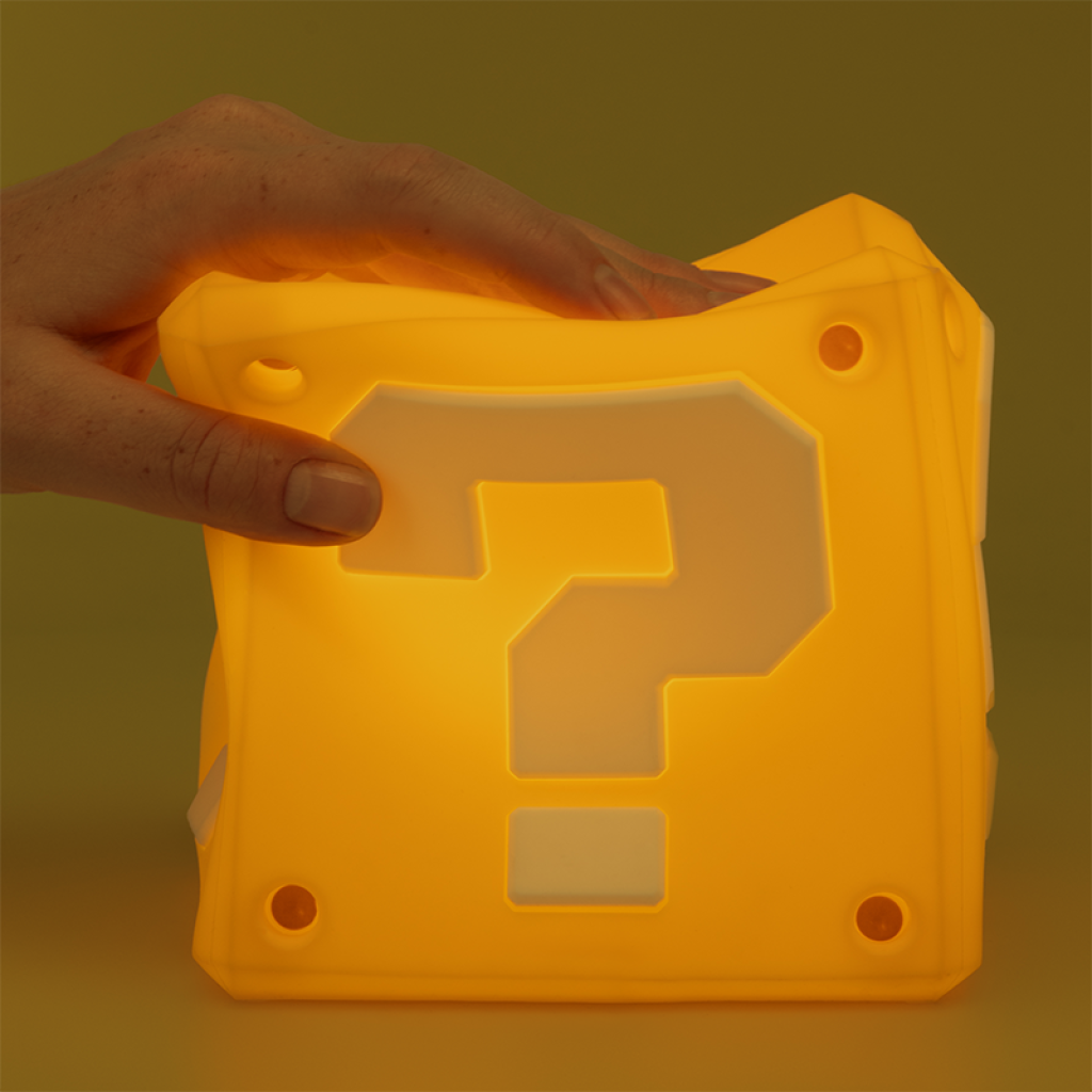 Super Mario Lampe Question Block Squishy
