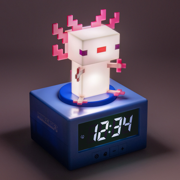 Minecraft Vekkerklokke Axolotl