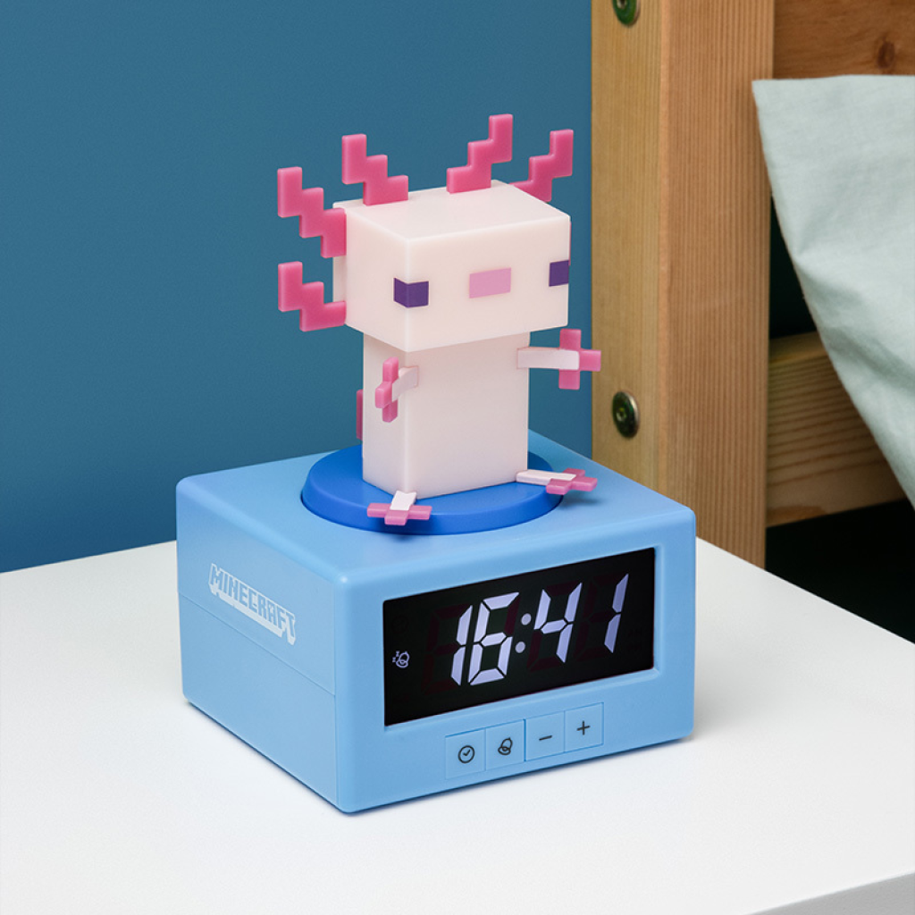 Minecraft Vekkerklokke Axolotl