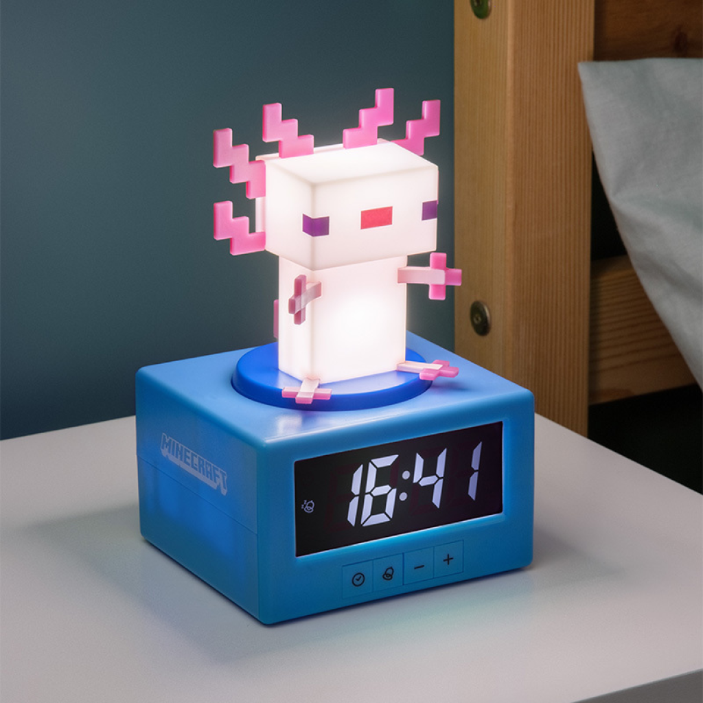 Minecraft Vekkerklokke Axolotl