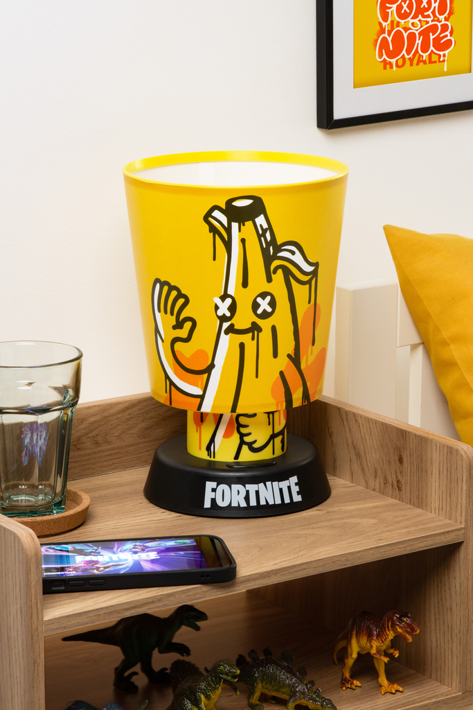 Fortnite Lampe med Lampeskjerm Peely
