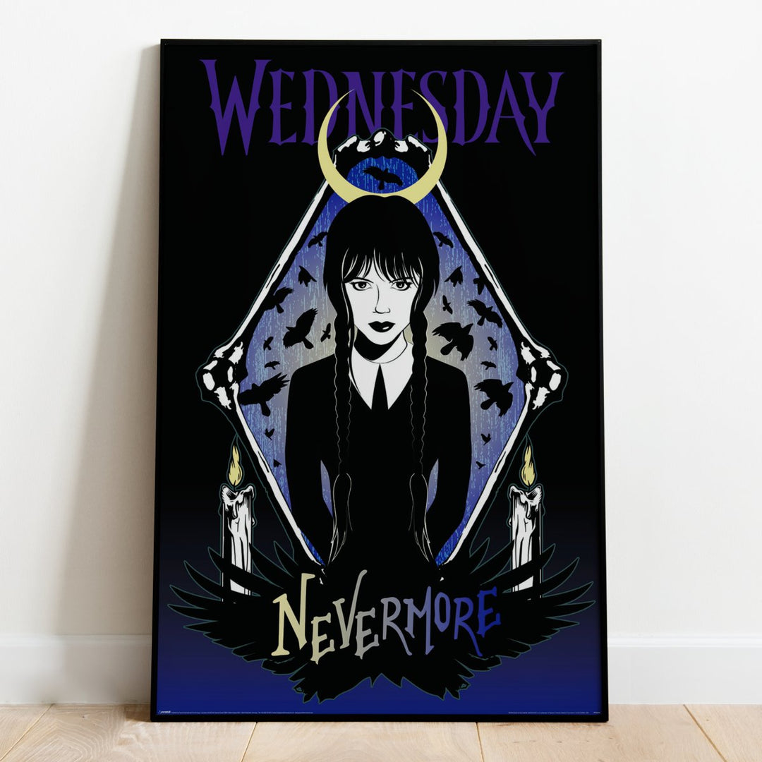 Wednesday Plakat Raven - Supernerds