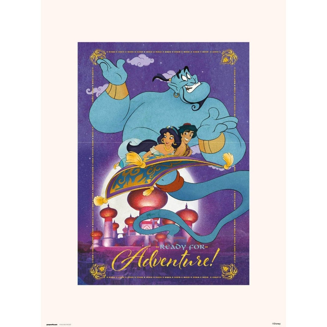 Aladdin Kunsttrykk 30 x 40 cm Ready For Adventure - Supernerds