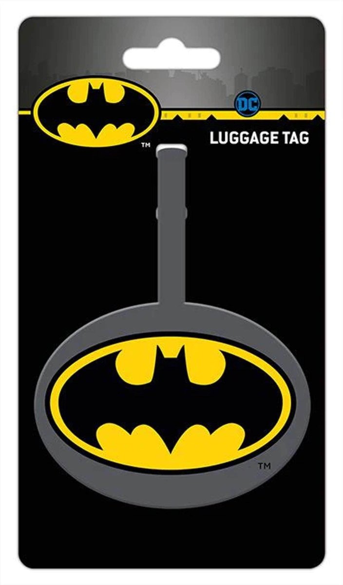 Batman Bagasjelapp Logo - Supernerds