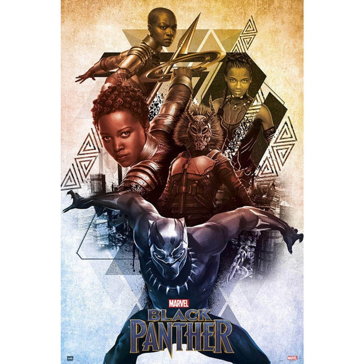 Black Panther Plakat - Supernerds
