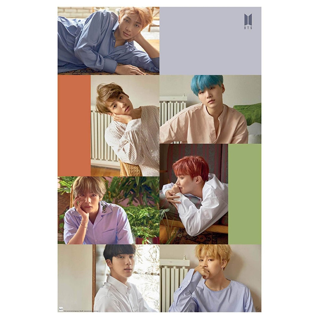 BTS Plakat Group Collage - Supernerds