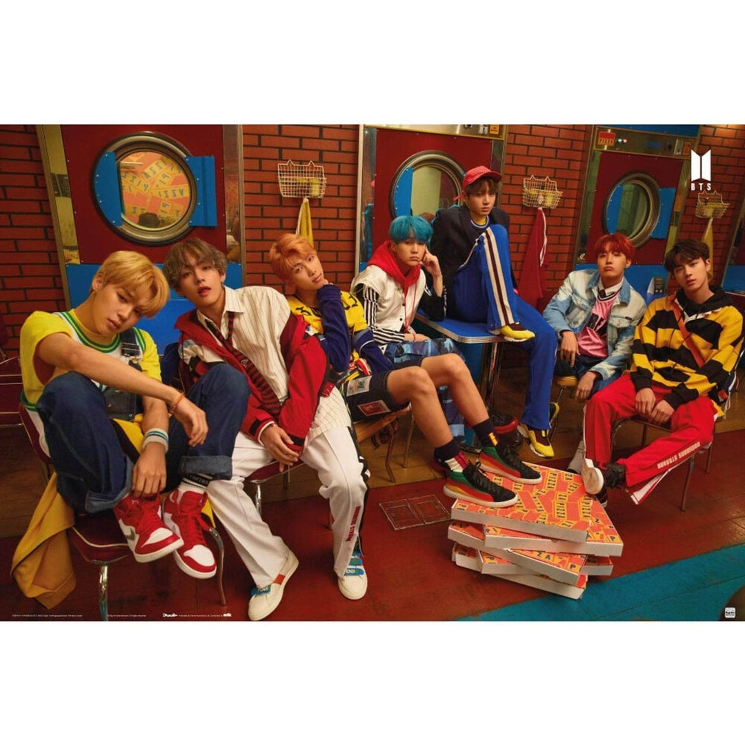 BTS Plakat Pizza - Supernerds