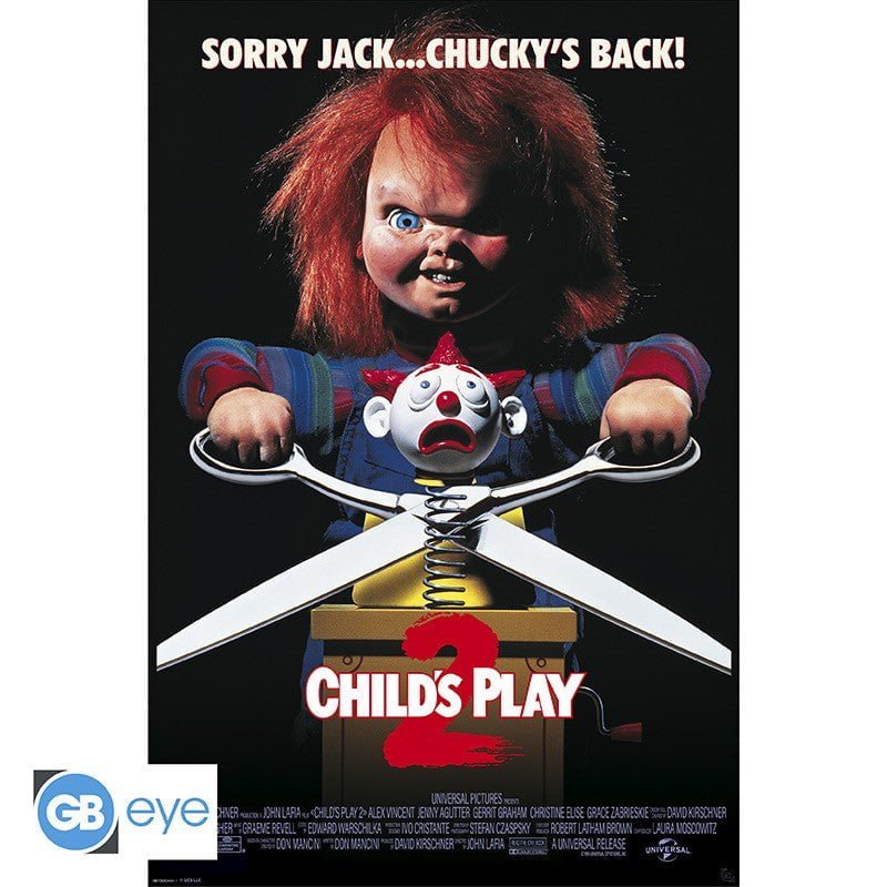 Chucky Plakat Child's Play 2 - Supernerds
