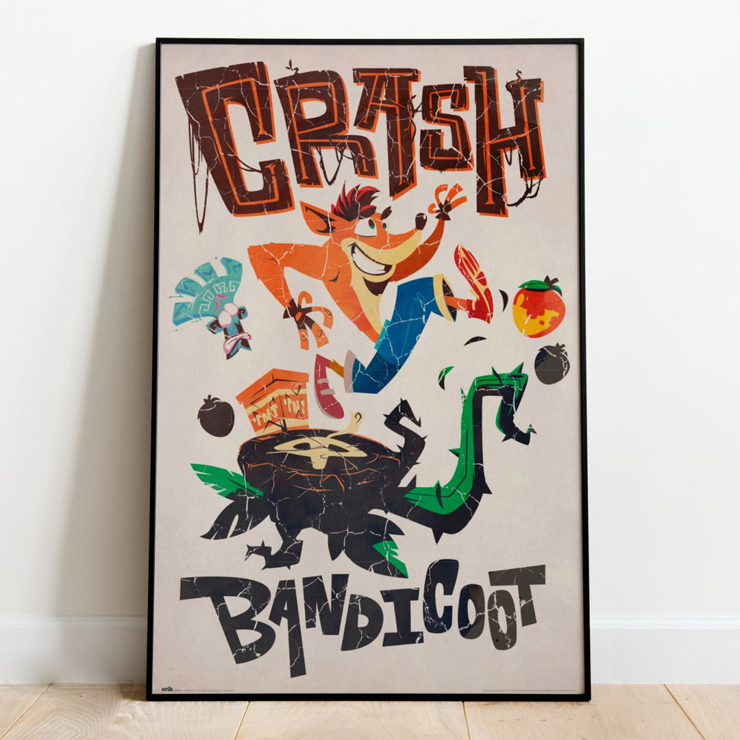 Crash Bandicoot Plakat Adventures - Supernerds