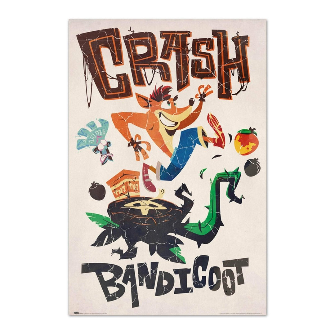 Crash Bandicoot Plakat Adventures - Supernerds