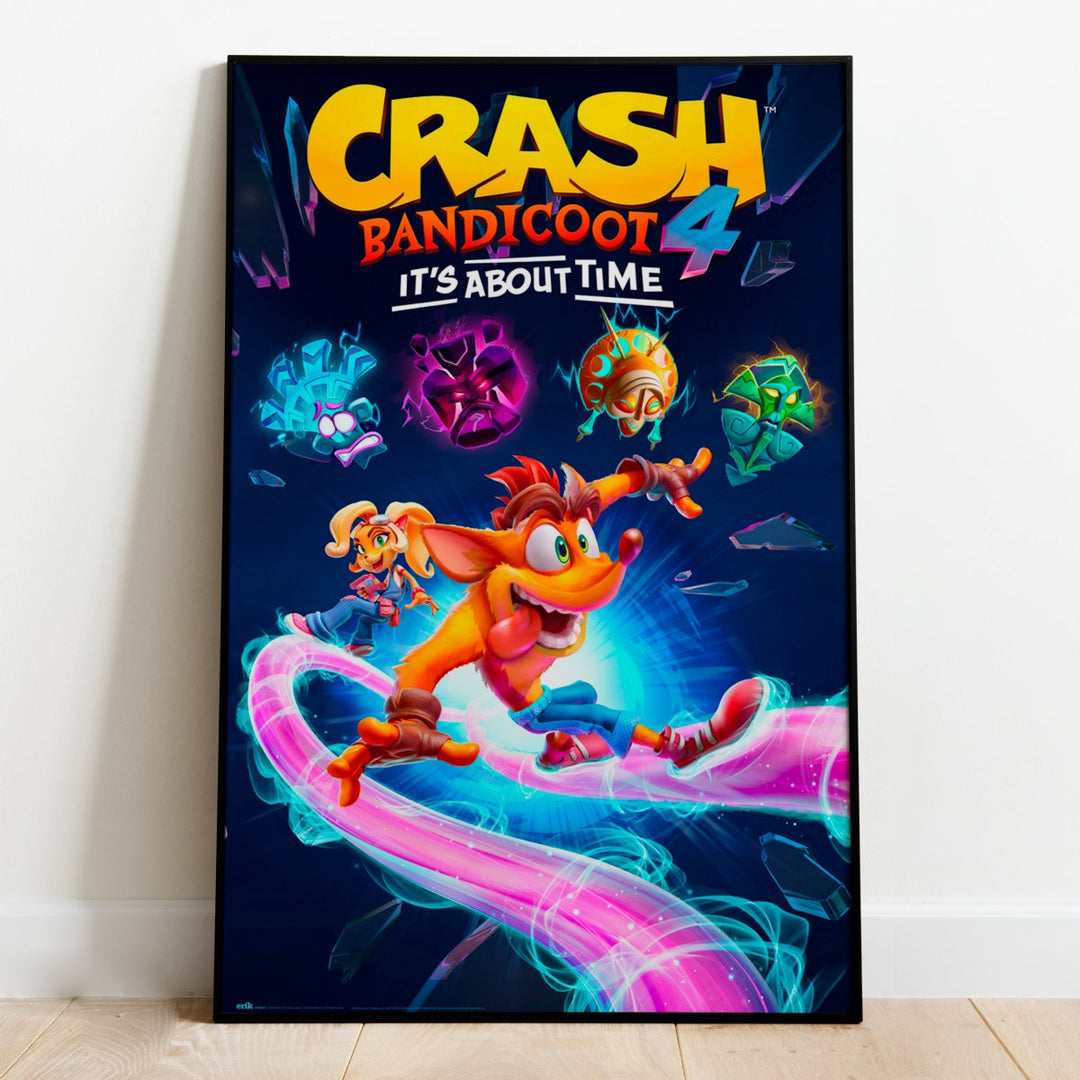 Crash Bandicoot Plakat It's About Time - Supernerds