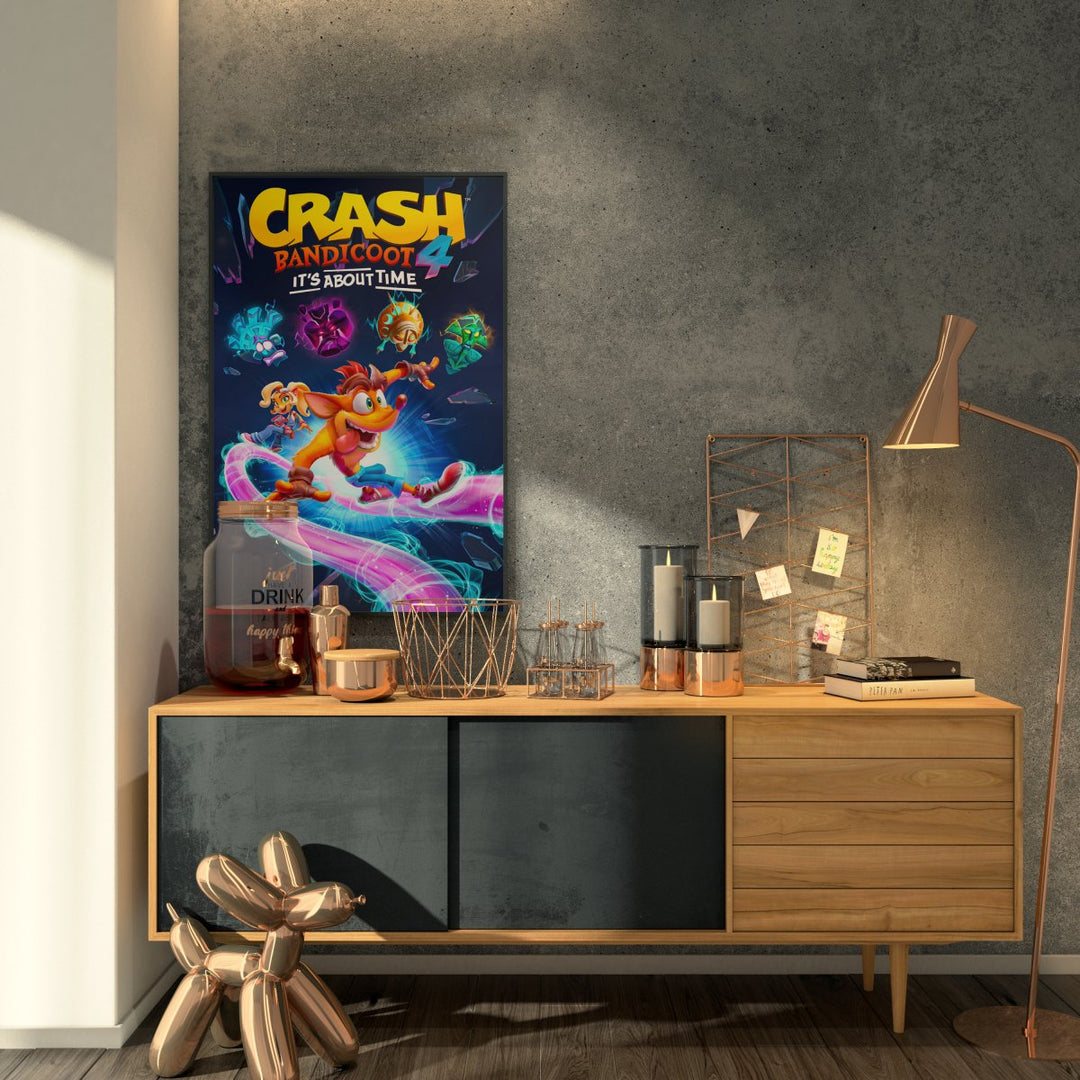 Crash Bandicoot Plakat It's About Time - Supernerds