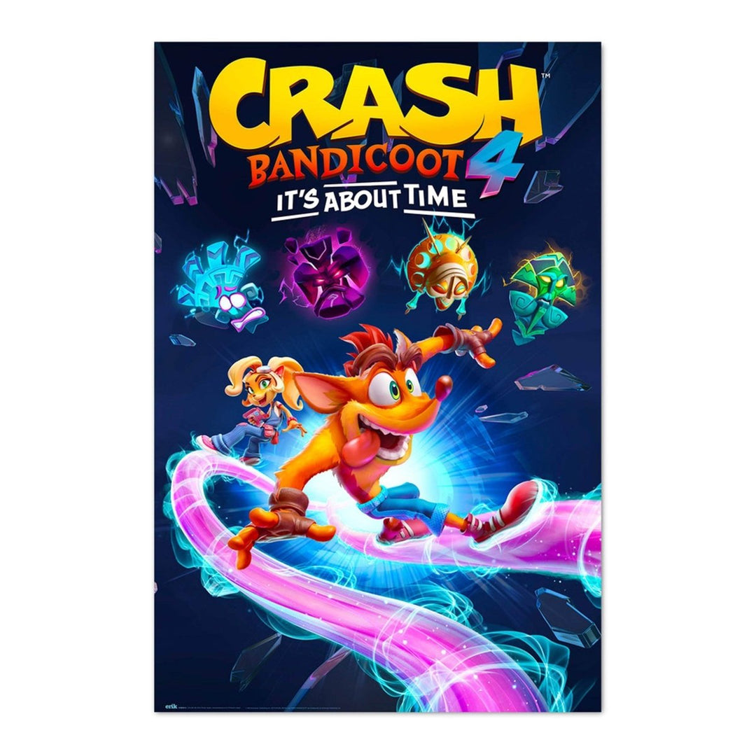 Crash Bandicoot Plakat It's About Time - Supernerds
