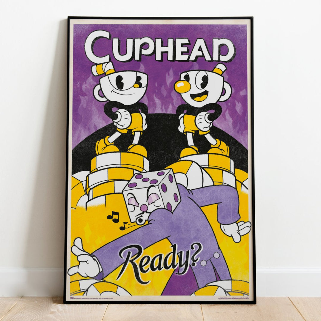 Cuphead Plakat Ready? - Supernerds