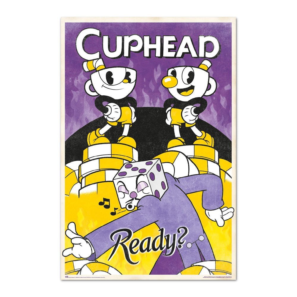 Cuphead Plakat Ready? - Supernerds