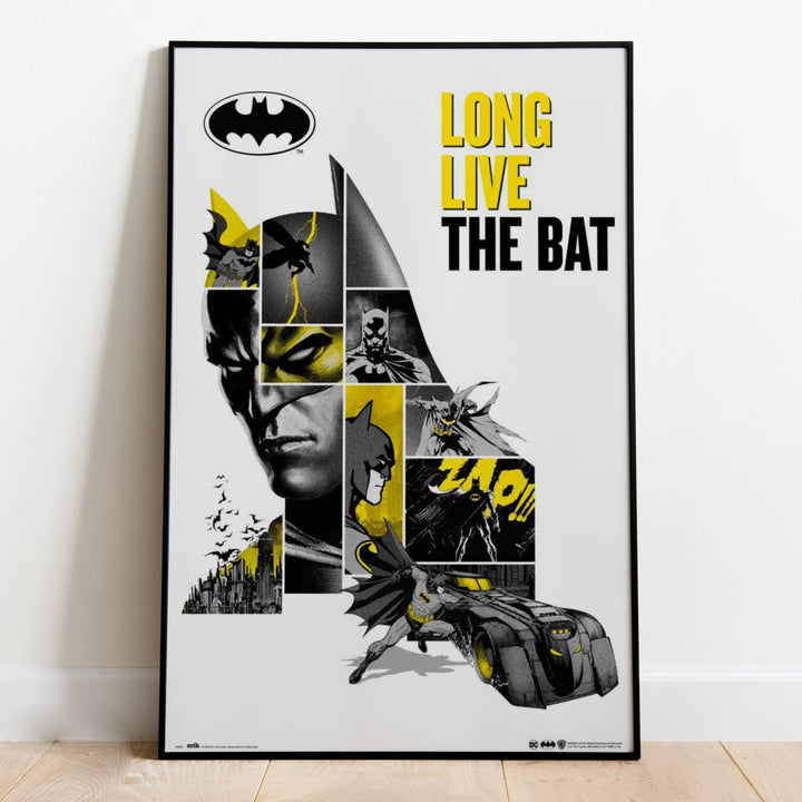 DC Comic's Batman Plakat 80th Anniversary - Supernerds