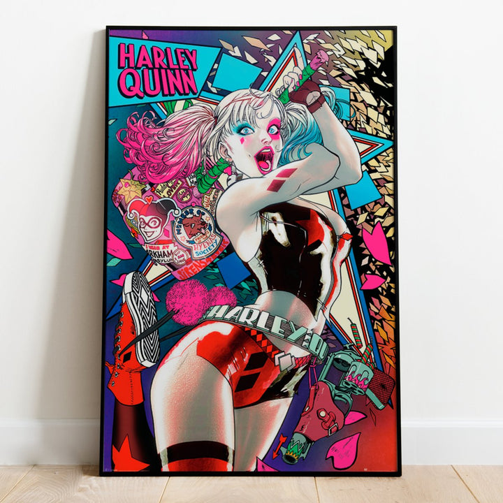 DC Comic's Batman Plakat Harley Quinn Neon - Supernerds