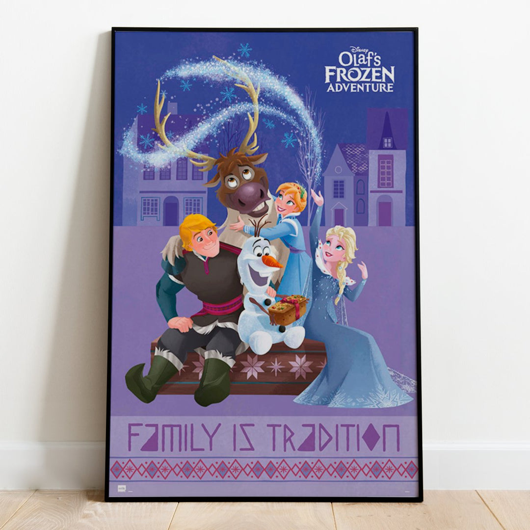 Disney's Frost Plakat Olaf's Frozen Adventure - Supernerds