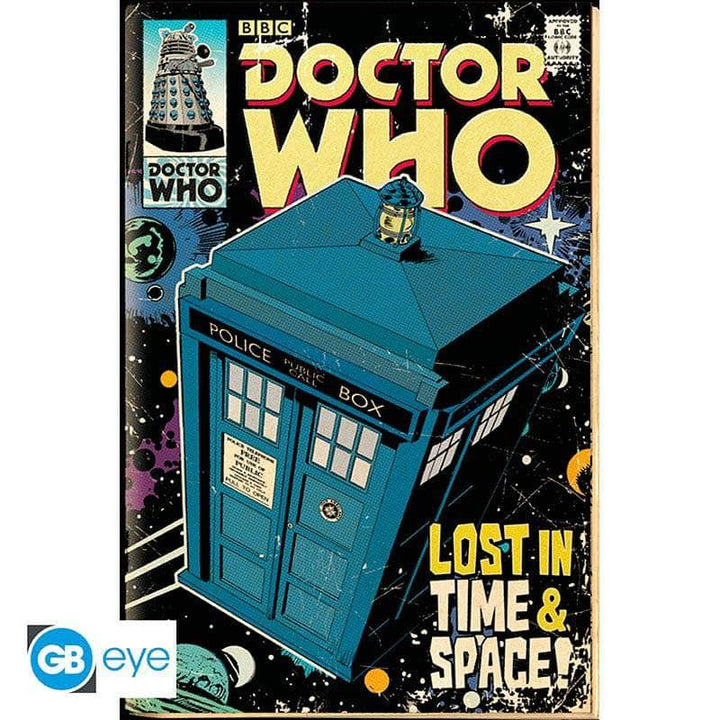 Doctor Who Plakat Tardis Comic - Supernerds