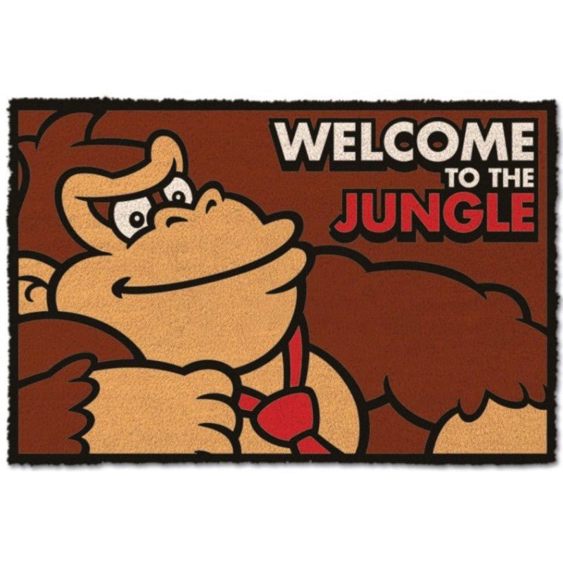 Donkey Kong Dørmatte Welcome To The Jungle - Supernerds