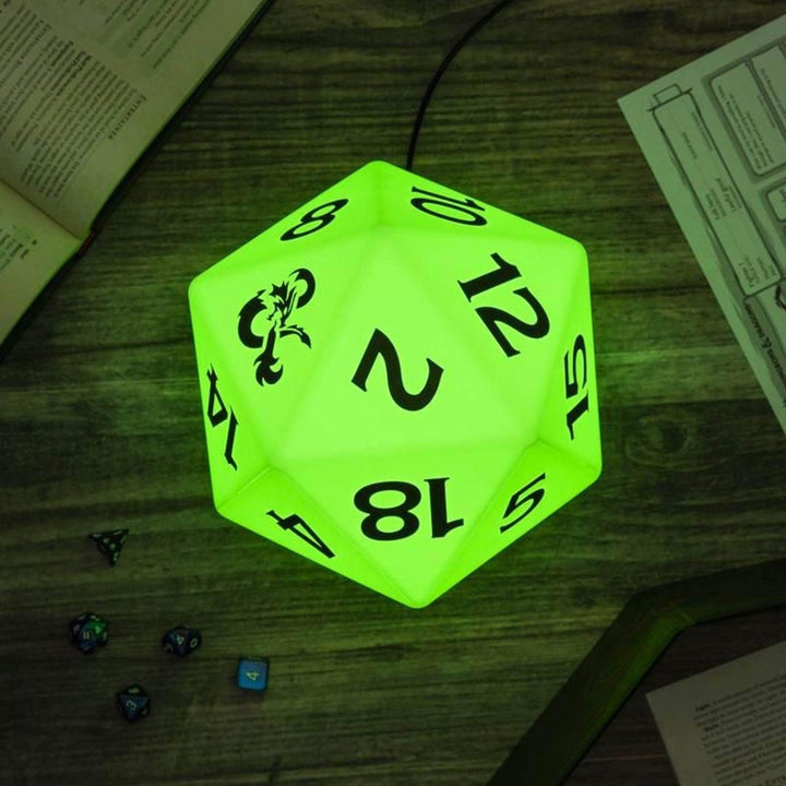 Dungeons and Dragons Lampe D20 - Supernerds