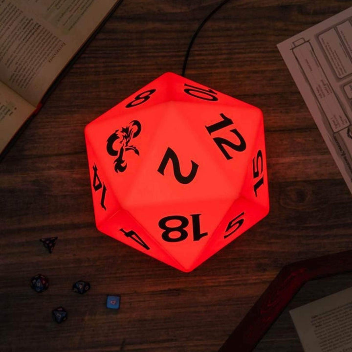 Dungeons and Dragons Lampe D20 - Supernerds