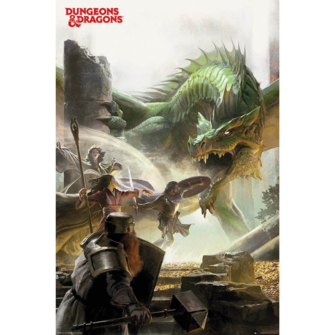 Dungeons and Dragons Plakat Adventure - Supernerds