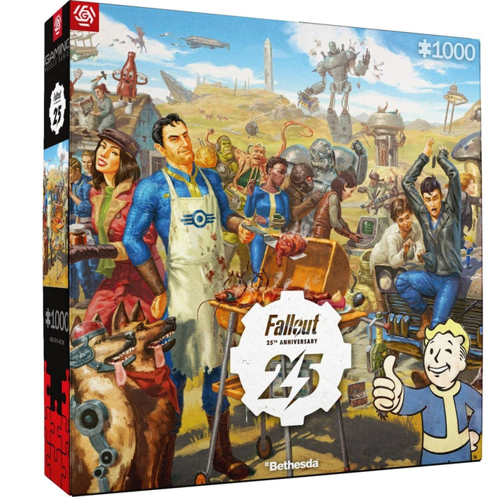 Fallout Puslespill 1000 brikker 25th Anniversary - Supernerds