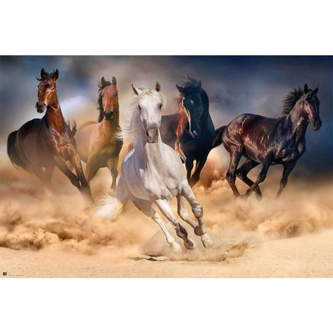 Fem Hester Plakat - Supernerds