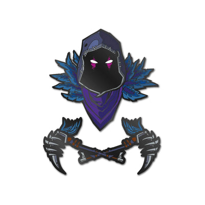 Fortnite Pin Raven Brooches & Lapel Pins