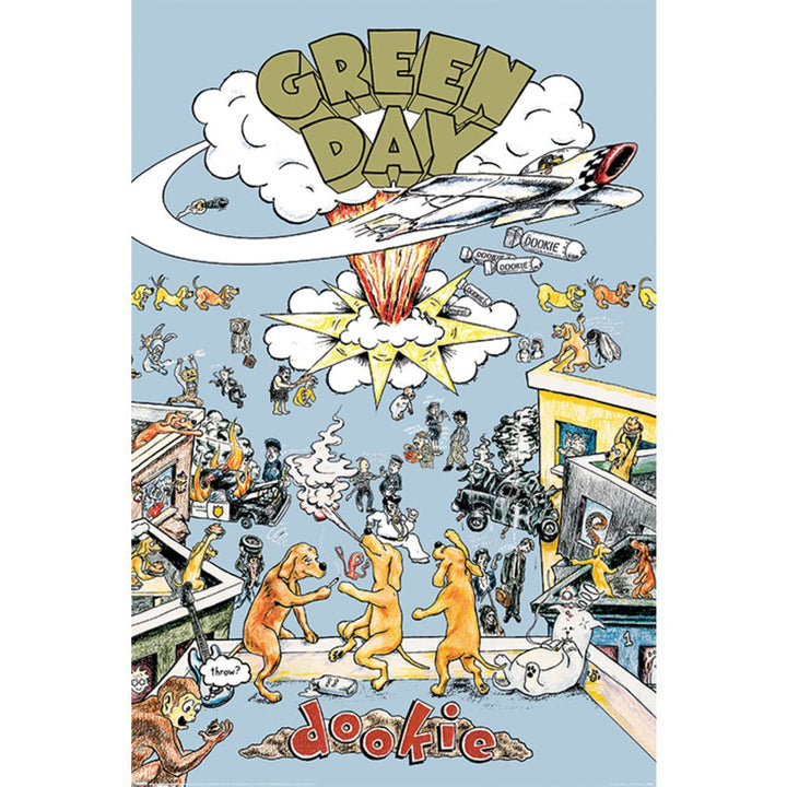 Green Day Plakat Dookie - Supernerds