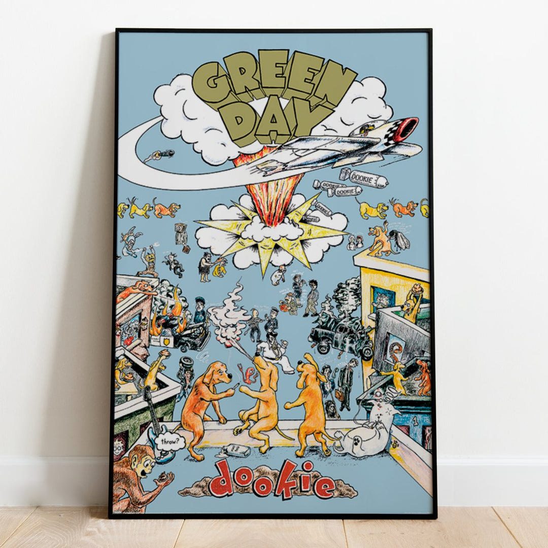 Green Day Plakat Dookie - Supernerds