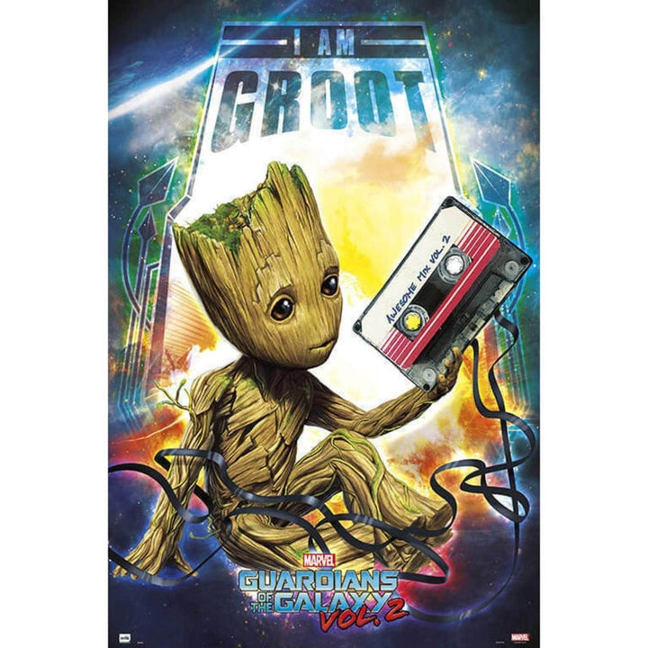 Guardians of The Galaxy 2 Plakat Groot - Supernerds