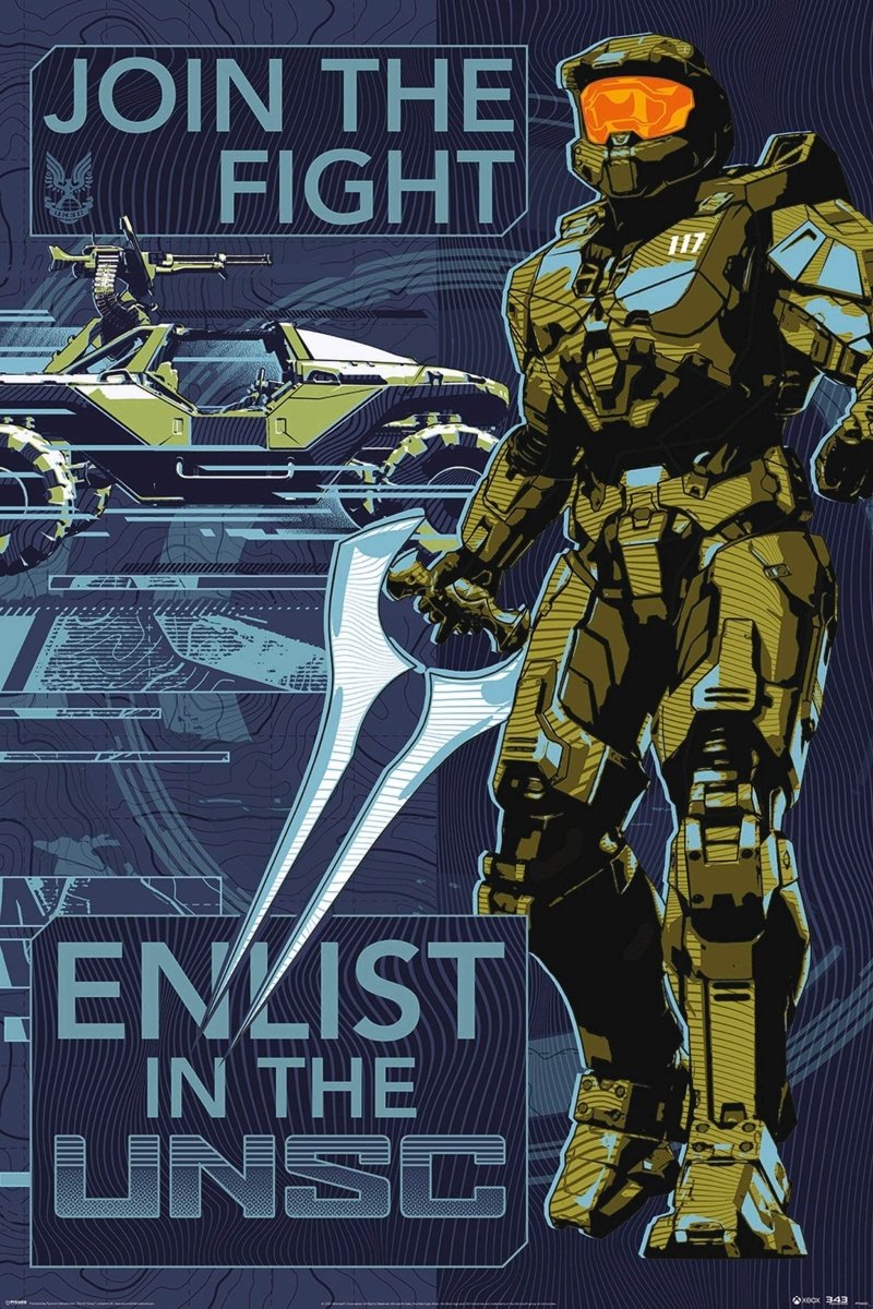 Halo Plakat Join The Fight - Supernerds