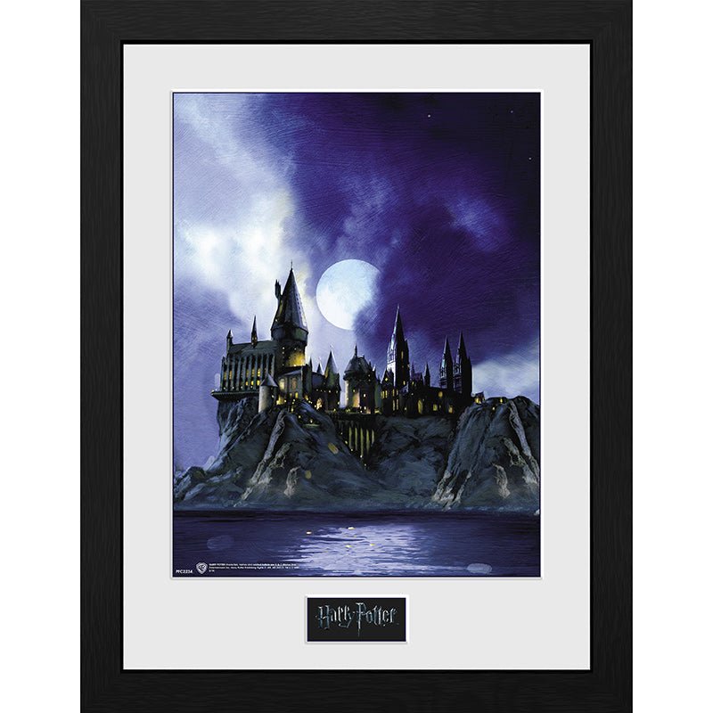 Harry Potter Innrammet Bilde 30 x 40 cm Hogwarts Painted - Supernerds