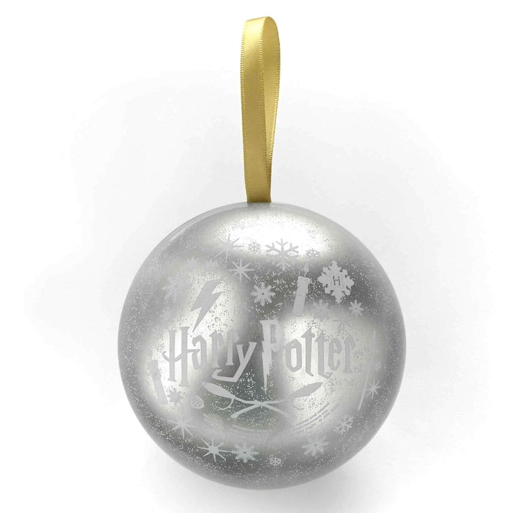 Harry Potter Julekule Med Smykke Hufflepuff - Supernerds