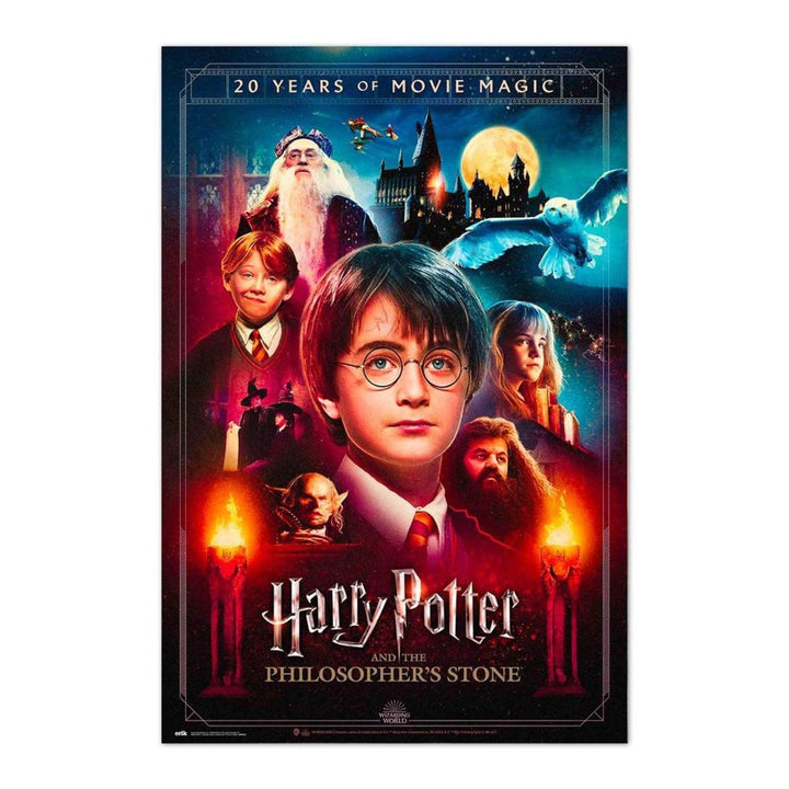 Harry Potter Og De Vises Sten Plakat 20th Anniversary - Supernerds