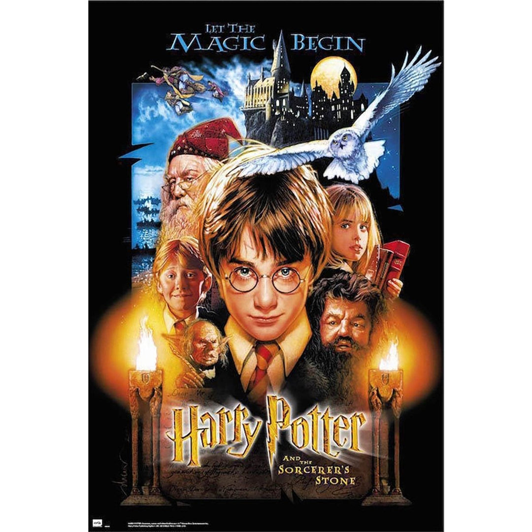 Harry Potter Og De Vises Sten Plakat - Supernerds