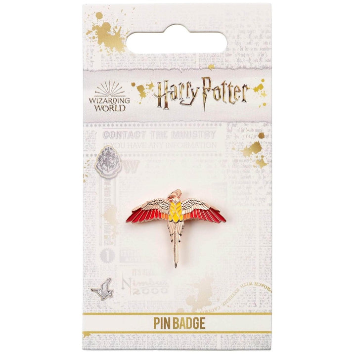 Harry Potter Pin Rose Gold Fawkes - Supernerds