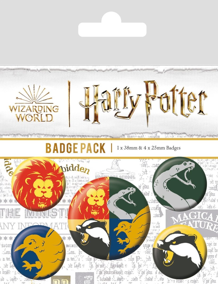 Harry Potter Pins Clubhouse 5-pk - Supernerds