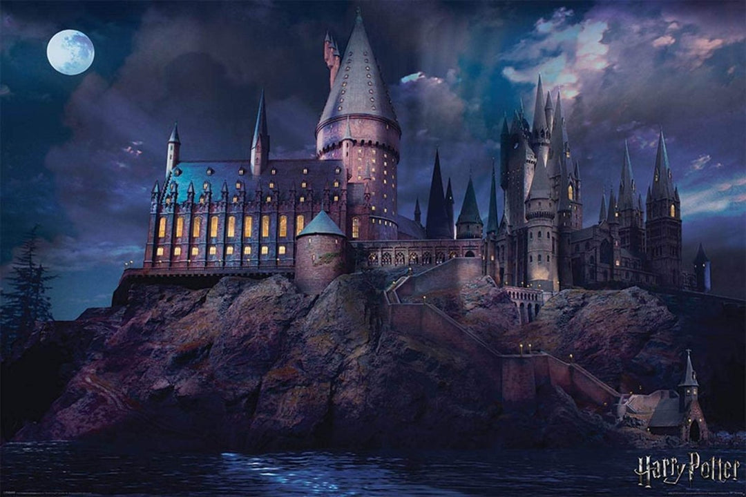 Harry Potter Plakat Hogwarts - Supernerds