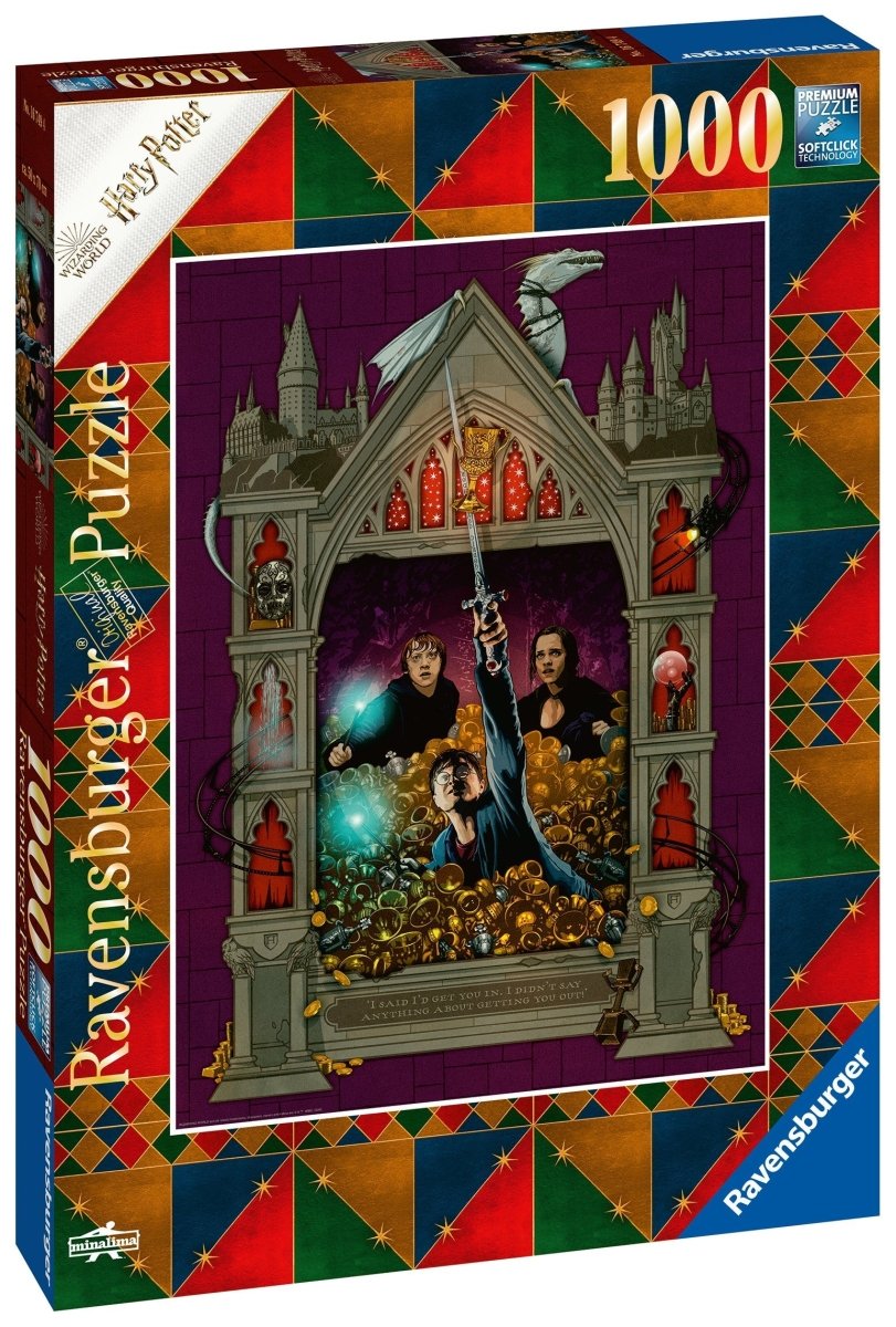 Harry Potter Puslespill 1000 brikker - Supernerds