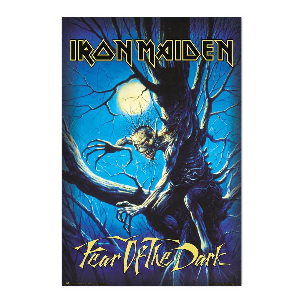 Iron Maiden Plakat Fear Of The Dark - Supernerds