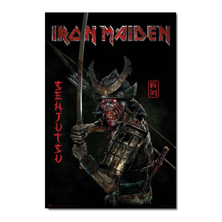 Iron Maiden Plakat Senjutsu - Supernerds