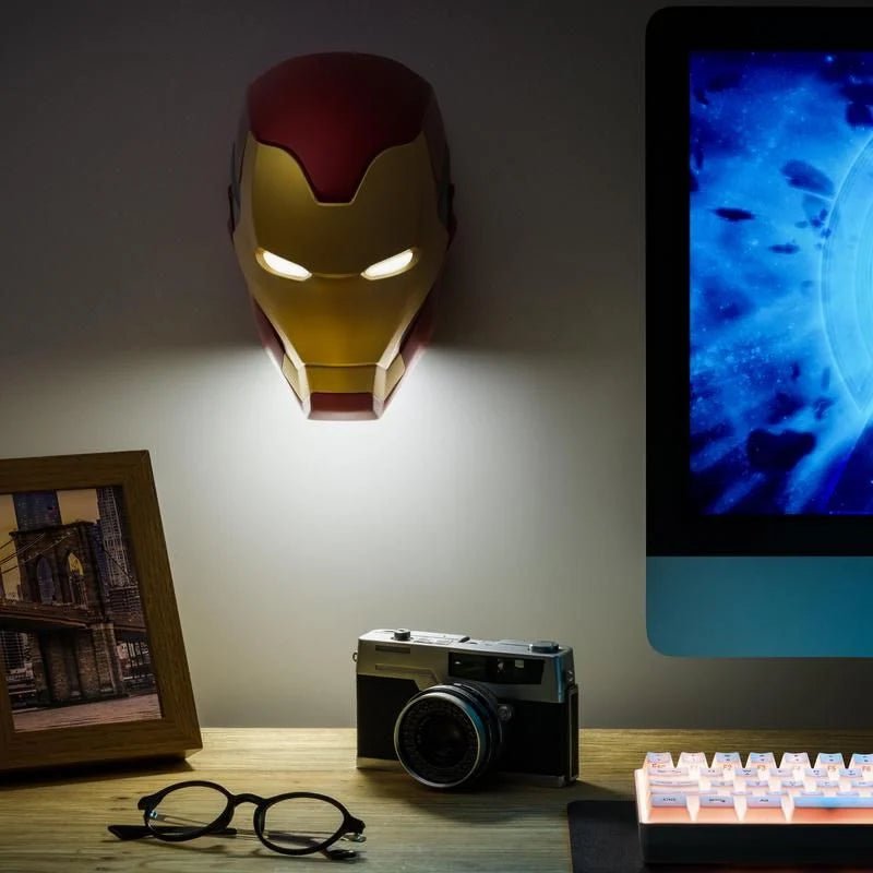 Iron Man Head Lampe - Supernerds