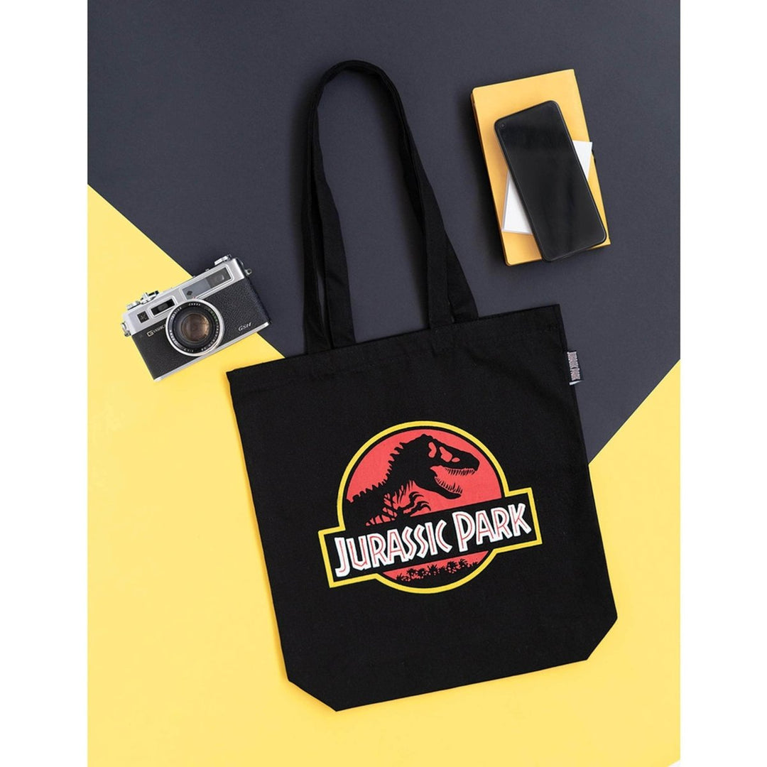 Jurassic Park Tote Bag Logo - Supernerds